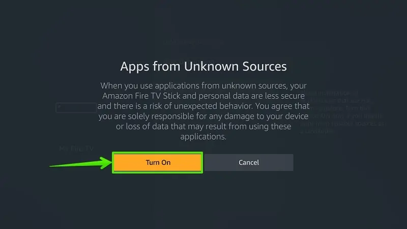 Enable Unknown Source on Fire TV