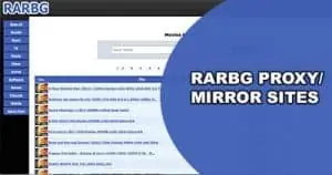 Rarbg Proxy Sites