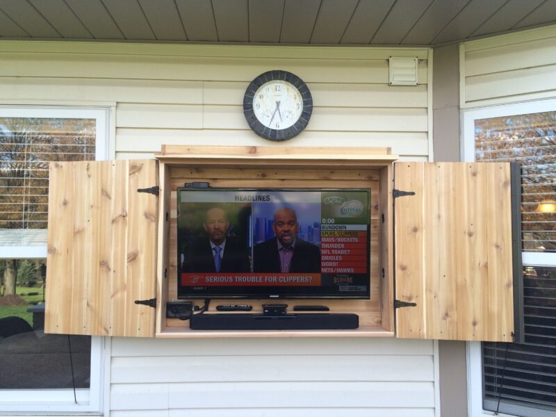 outdoor tv box